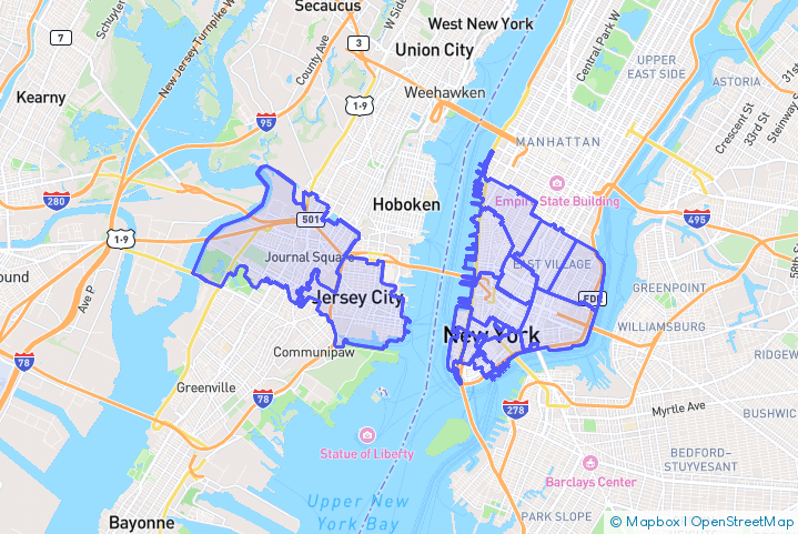 Service Area Map
