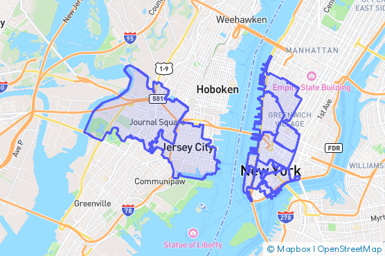 Service Area Map