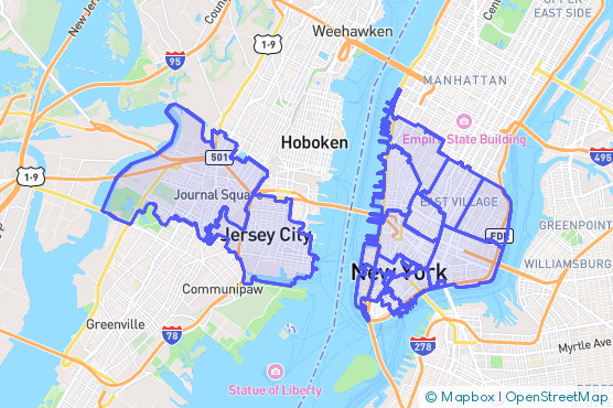 Service Area Map