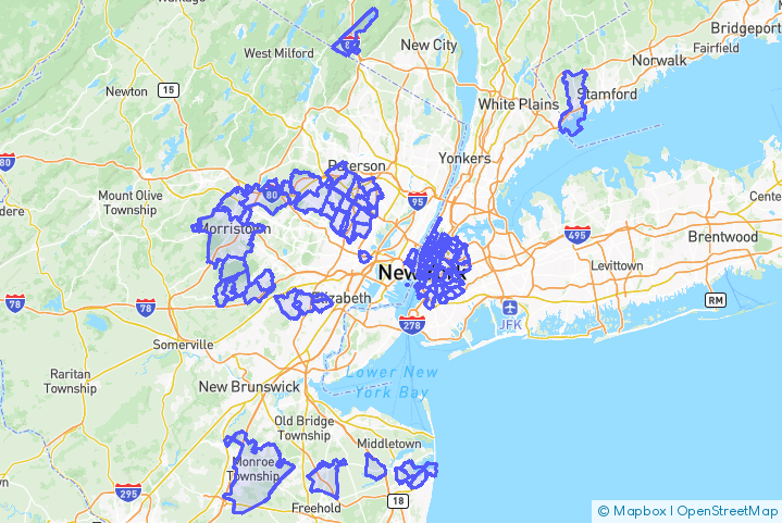Service Area Map
