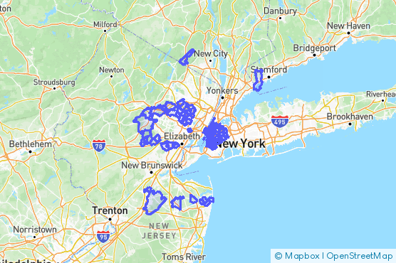Service Area Map