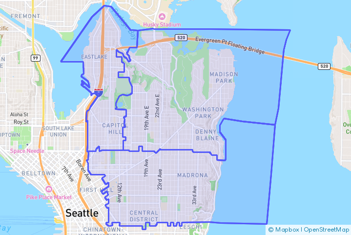 Service Area Map