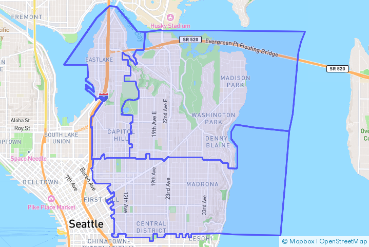 Service Area Map