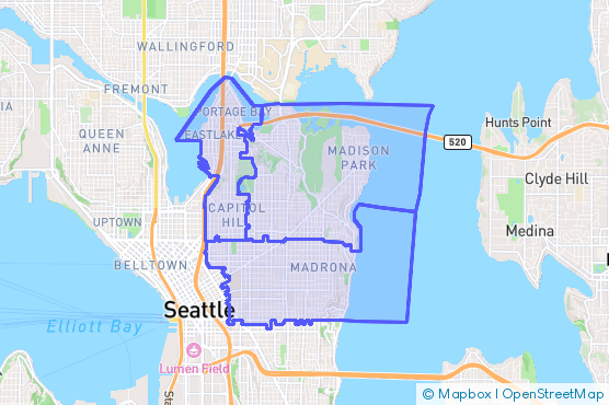 Service Area Map