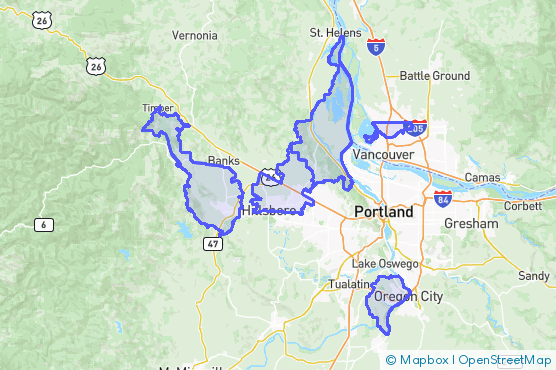 Service Area Map