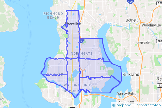 Service Area Map