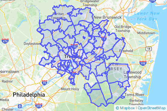 Service Area Map