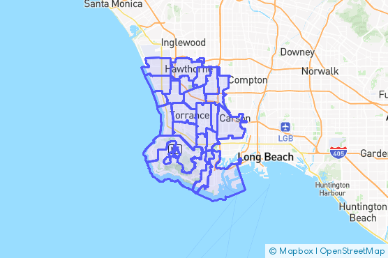 Service Area Map