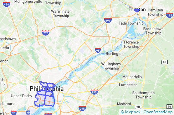 Service Area Map