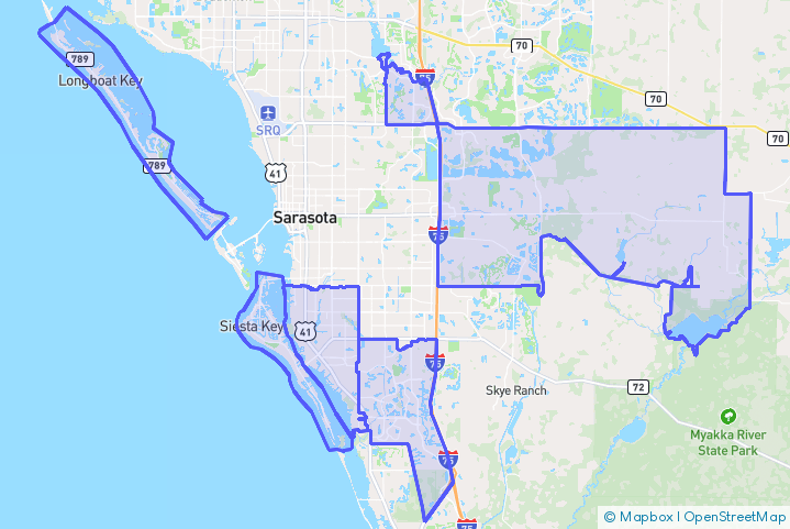 Service Area Map
