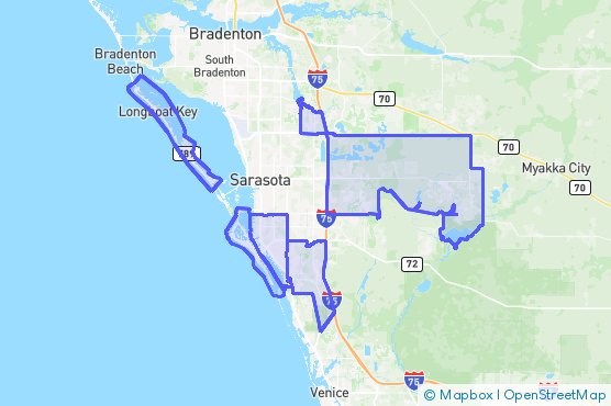 Service Area Map