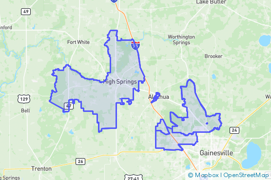 Service Area Map