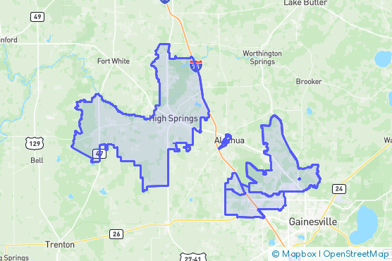Service Area Map