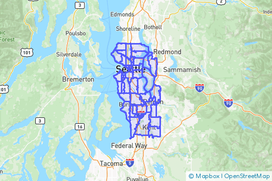 Service Area Map