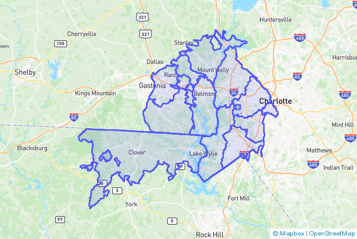 Service Area Map