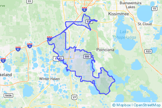Service Area Map