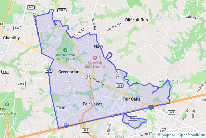 Service Area Map