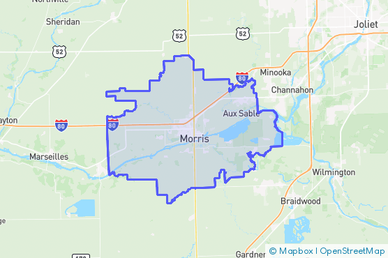 Service Area Map