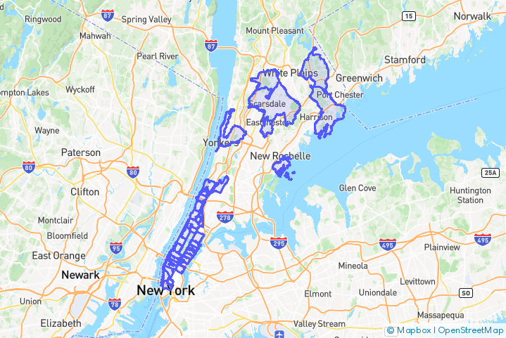 Service Area Map