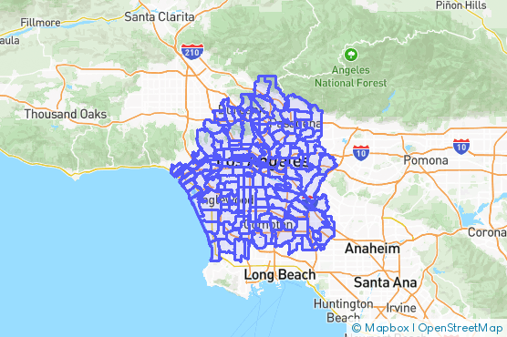 Service Area Map