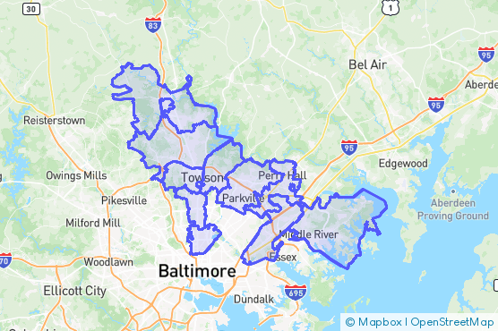 Service Area Map
