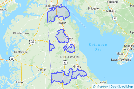 Service Area Map