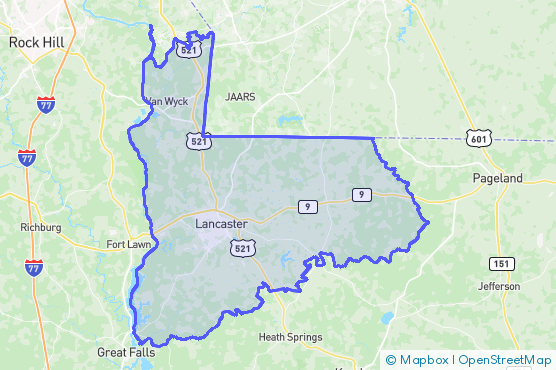 Service Area Map