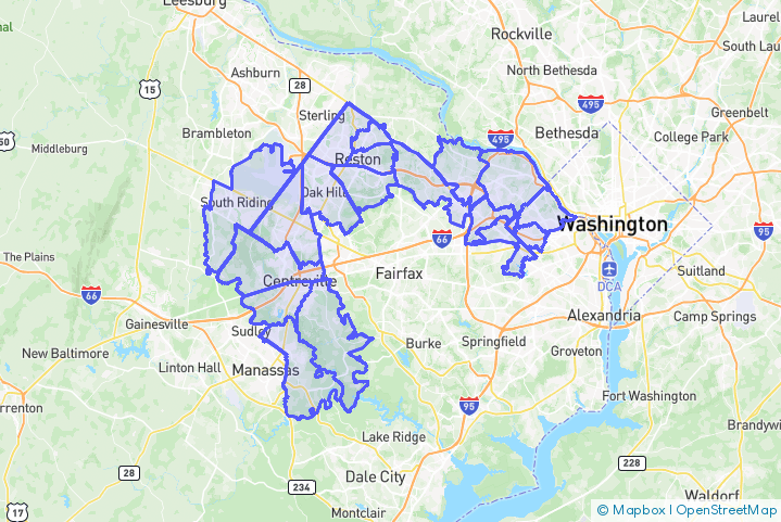 Service Area Map