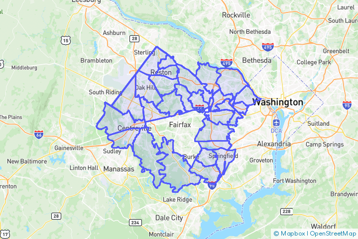 Service Area Map