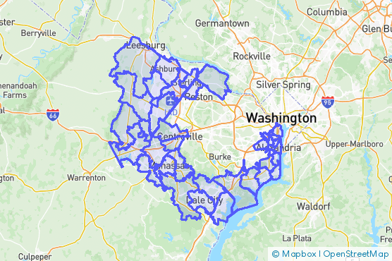 Service Area Map