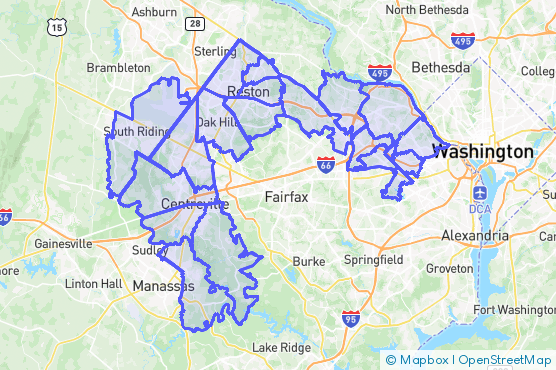 Service Area Map