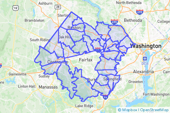 Service Area Map