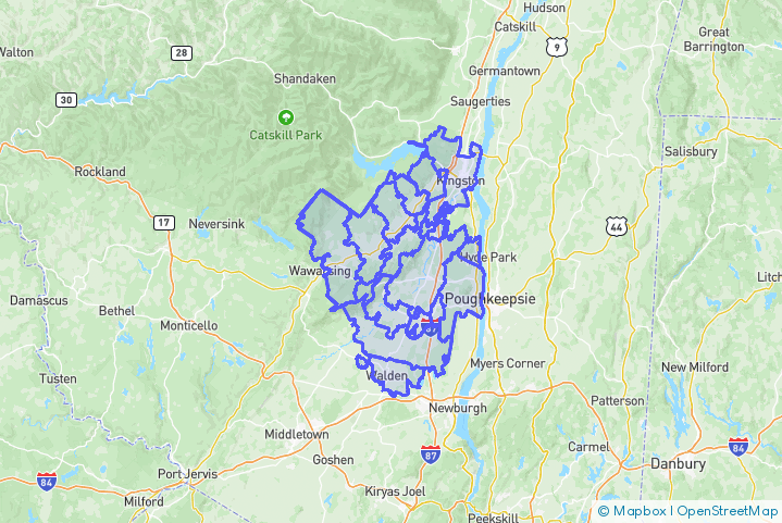 Service Area Map