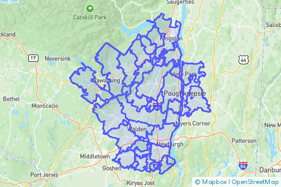 Service Area Map