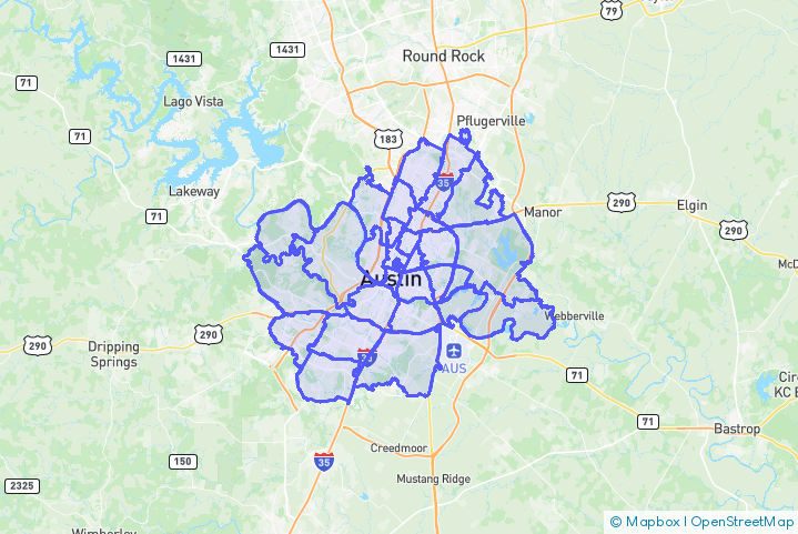 Service Area Map