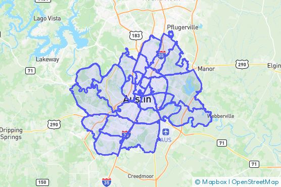 Service Area Map