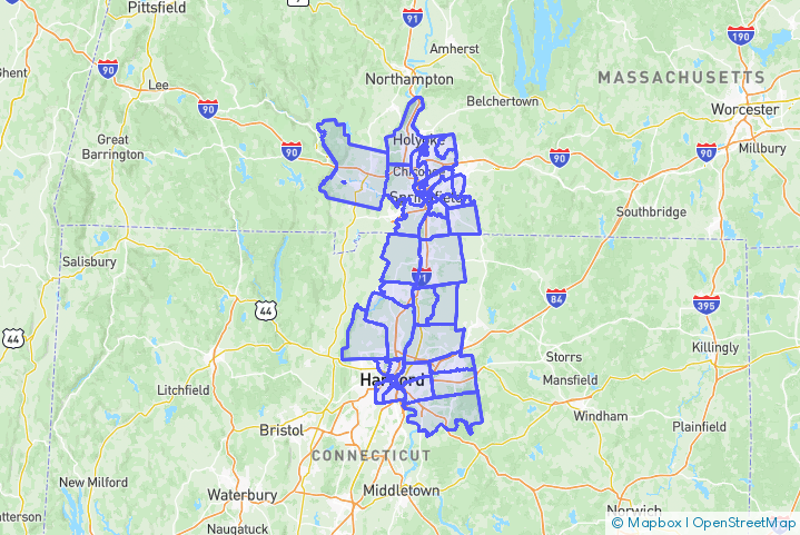 Service Area Map