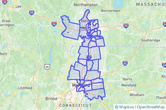 Service Area Map