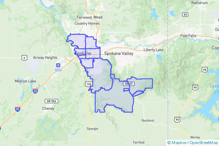 Service Area Map