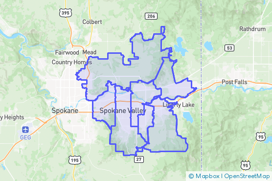Service Area Map
