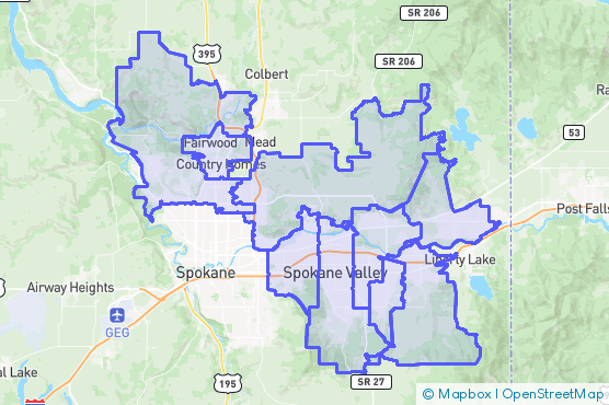Service Area Map