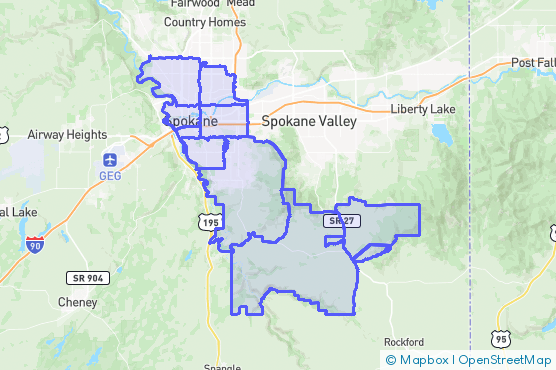Service Area Map