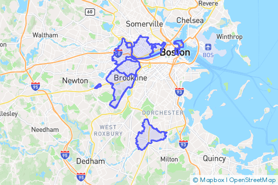 Service Area Map