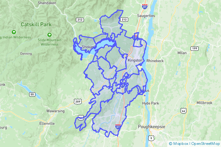 Service Area Map