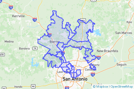 Service Area Map