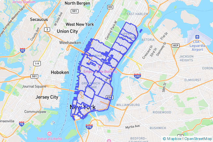 Service Area Map