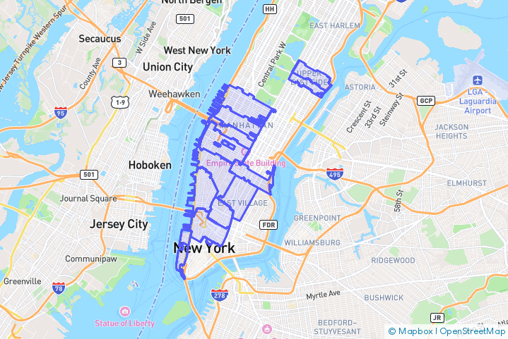 Service Area Map