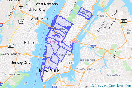 Service Area Map