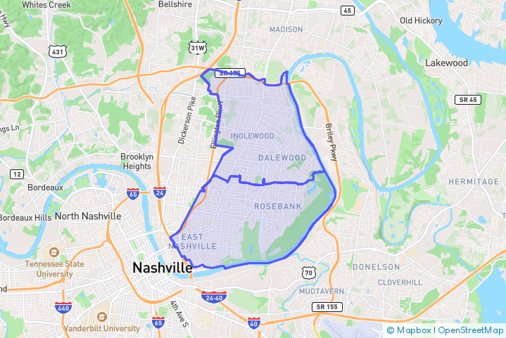 Service Area Map