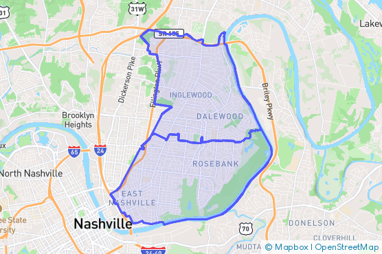 Service Area Map